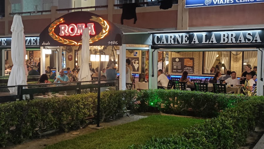 Restaurante Pizzería Roma, Frente Hotel Best Sabinal